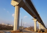 내년 1월 개통앞둔 포항~영덕 철도 다리