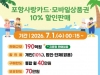 포항시, 190억원 규모 ‘포항사랑상품권’ 10% 할인 판매
